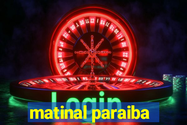 matinal paraiba